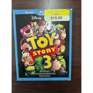 Toy Story 3 Studio Commemorative Edition Movie- Blu-ray and DVD